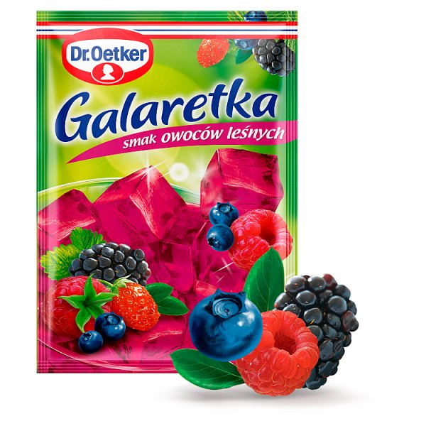Dr. Oetker Galaretka o smaku owoców leśnych 77 g