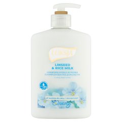 Luksja Creamy Linseed & Rice Milk Kremowe mydło w płynie 500 ml