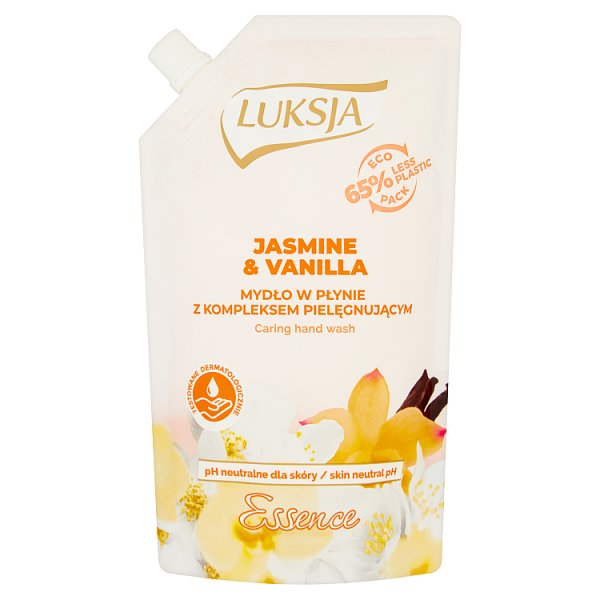 Luksja Essence Jasmine &amp; Vanilla Mydło w płynie opakowanie uzupełniające 400 ml