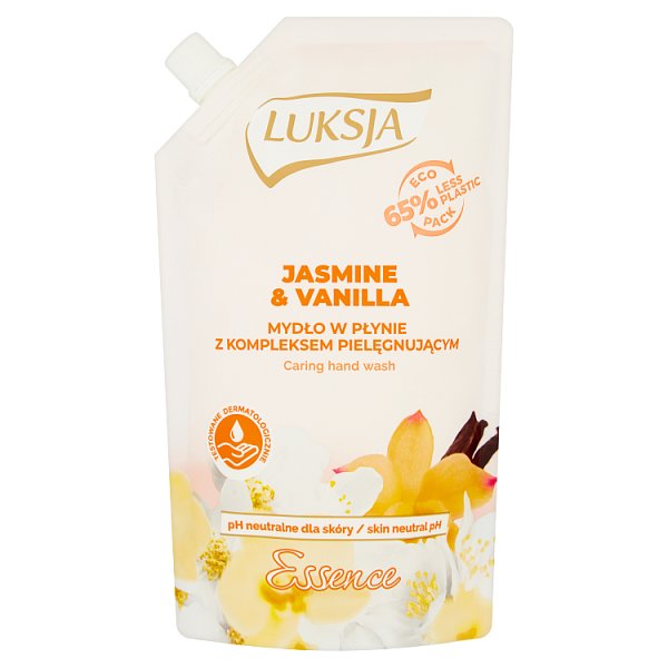 Luksja Essence Jasmine &amp; Vanilla Mydło w płynie opakowanie uzupełniające 400 ml