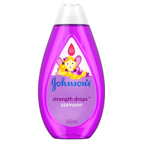 Johnson&#039;s Strength Drops Szampon 500 ml