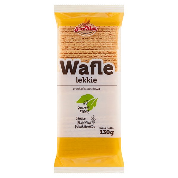 Eurowafel Wafle lekkie 130 g