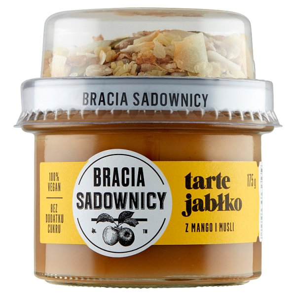 Bracia Sadownicy Tarte jabłko z mango i musli 175 g