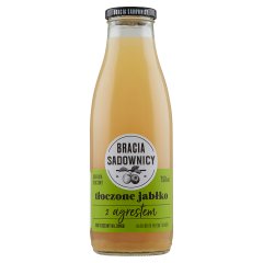 Bracia Sadownicy Sok tłoczone jabłko z agrestem 750 ml