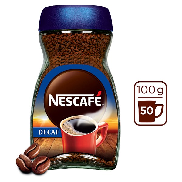 Nescafé Decaf Bezkofeinowa kawa rozpuszczalna 100 g
