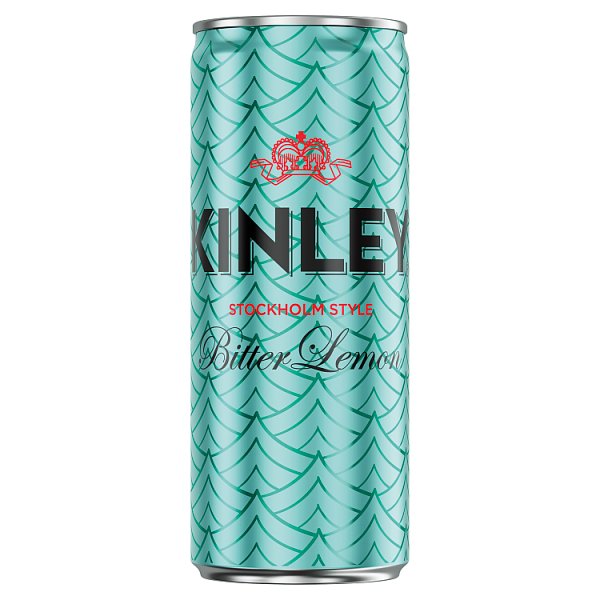 Kinley Bitter Lemon Napój gazowany 250 ml