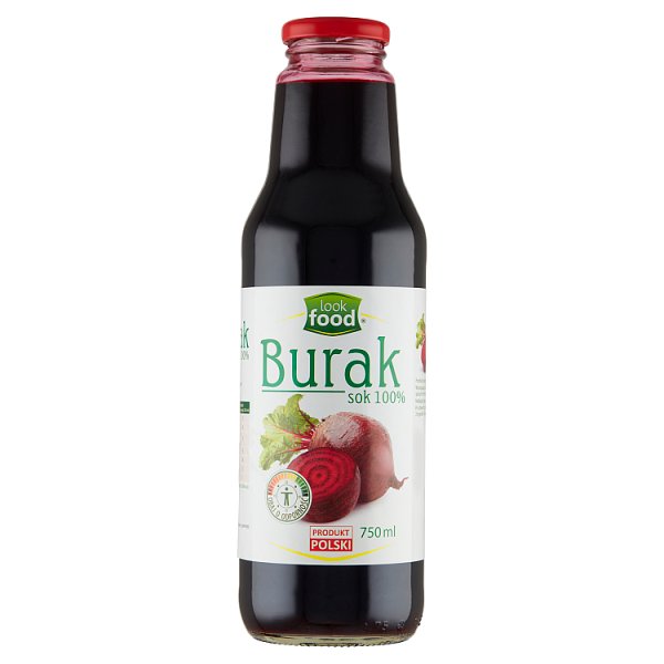 Look Food Sok 100% burak 750 ml