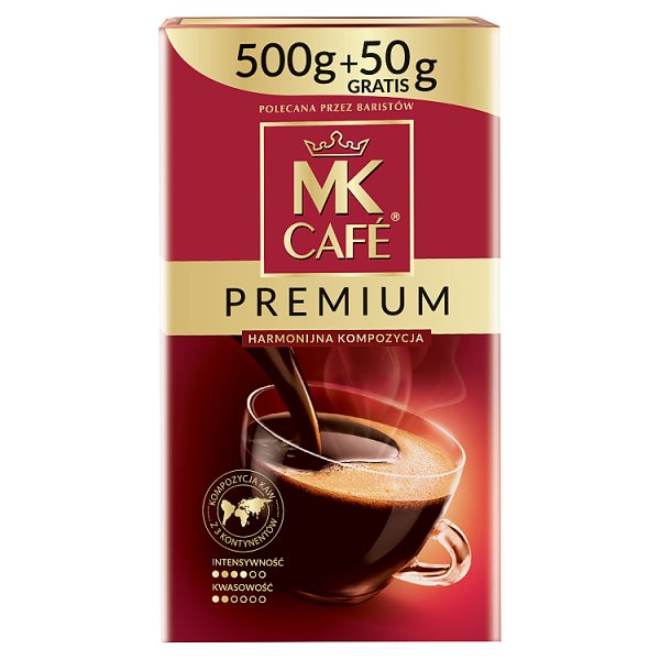 MK Café Premium Kawa palona mielona 550 g