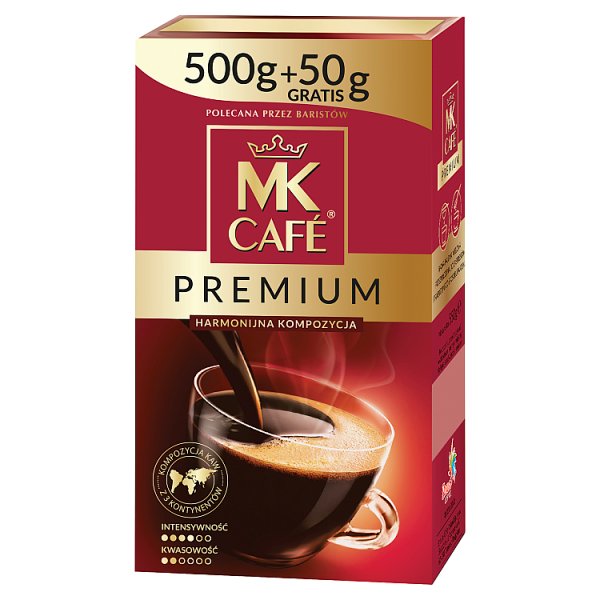 MK Café Premium Kawa palona mielona 550 g