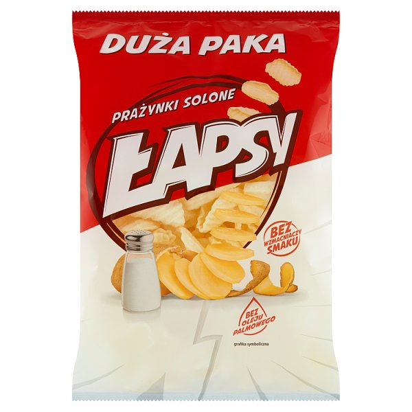 Łapsy Prażynki solone 130 g