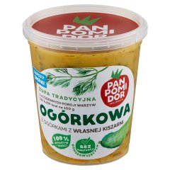 Pan Pomidor Zupa tradycyjna ogórkowa z ogórkami z własnej kiszarni 400 g
