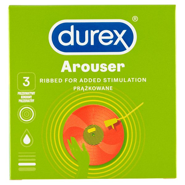 Durex Arouser Prezerwatywy 3 sztuki