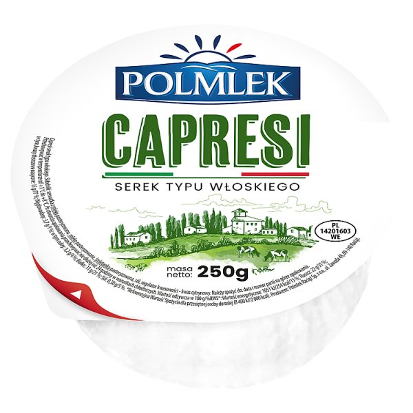 Polmlek Capresi Serek typu włoskiego 250 g