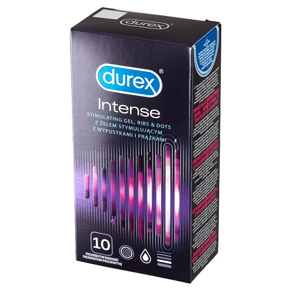 Durex Intense Prezerwatywy 10 sztuk