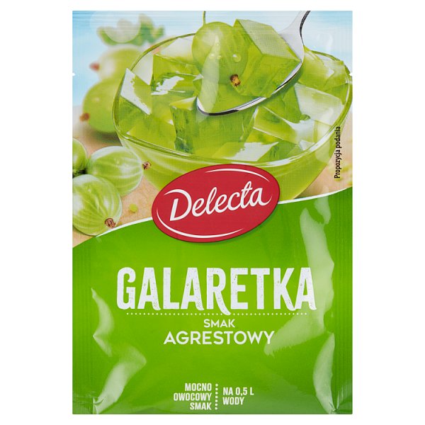 Delecta Galaretka smak agrestowy 70 g
