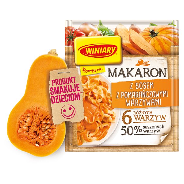 Winiary Pomysł na... Makaron z sosem z pomarańczowymi warzywami 42 g