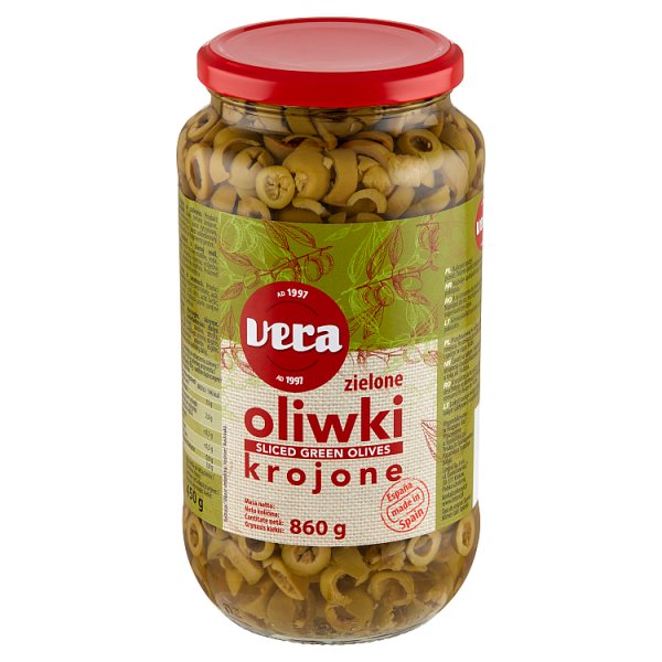 Vera Oliwki zielone krojone 860 g