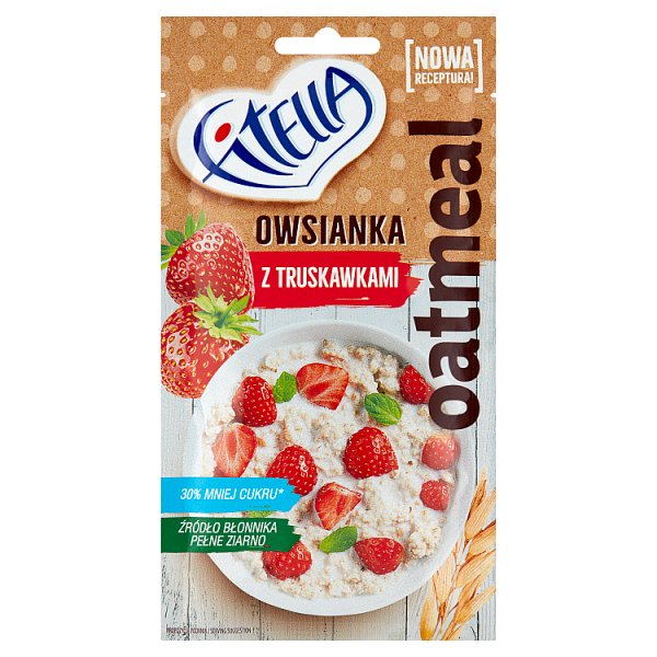 Fitella Owsianka z truskawkami 50 g