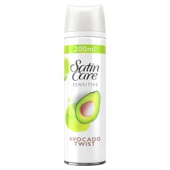 Satin Care Avocado Twist Żel do golenia do skóry normalnej 200ml