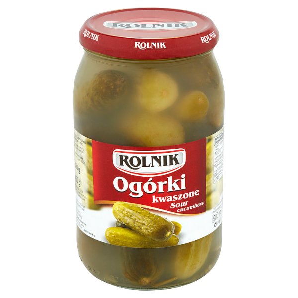 Rolnik Ogórki kwaszone 850 g