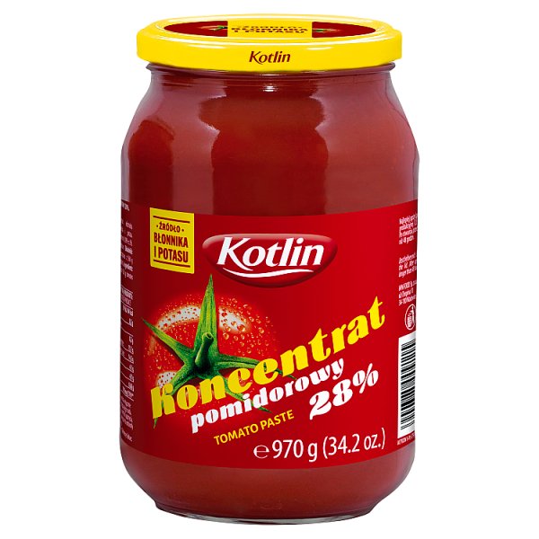 Kotlin Koncentrat pomidorowy 28% 970 g