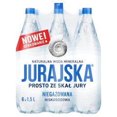 Jurajska Naturalna woda mineralna niegazowana 6 x 1,5 l