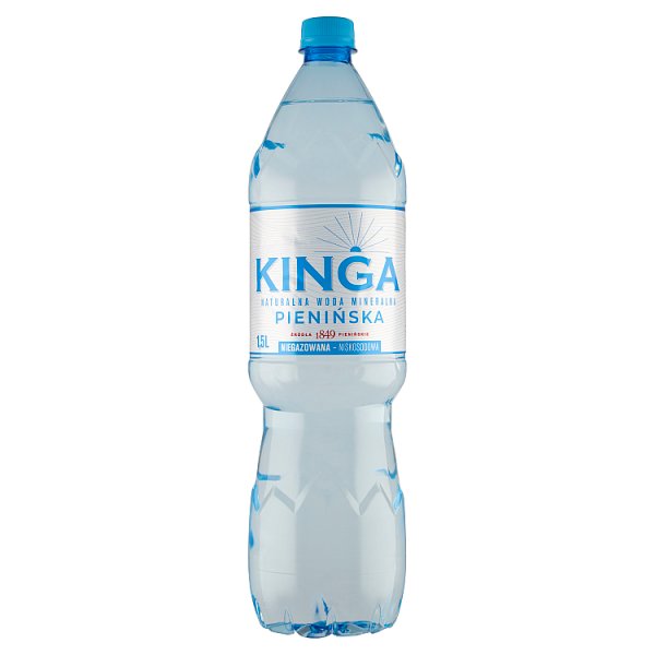 Kinga Pienińska Naturalna woda mineralna niegazowana niskosodowa 1,5 l