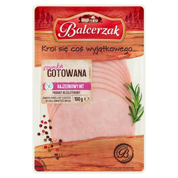 Balcerzak Szynka gotowana 100 g