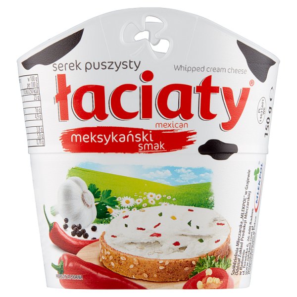 Łaciaty Serek puszysty meksykański smak 150 g