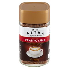 Astra Kawa rozpuszczalna liofilizowana łagodna tradycyjna 100 g