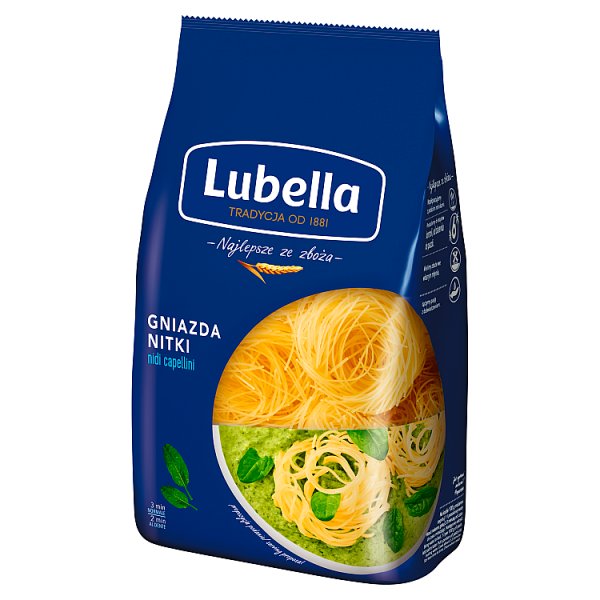 Lubella Makaron gniazda nitki 400 g