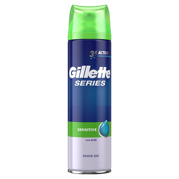 Gillette Series Sensitive Żel do golenia dla mężczyzn 200 ml