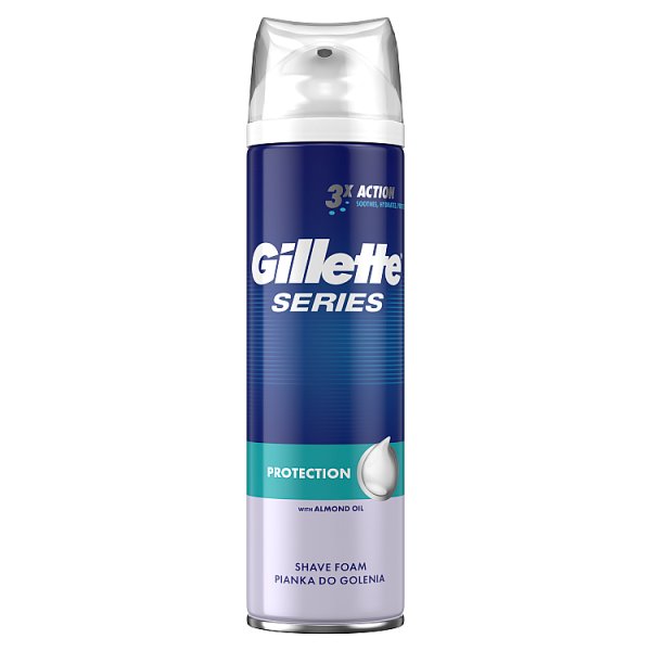 Gillette Series Protection Pianka do golenia dla mężczyzn 250 ml