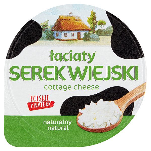 Łaciaty Serek wiejski naturalny 200 g