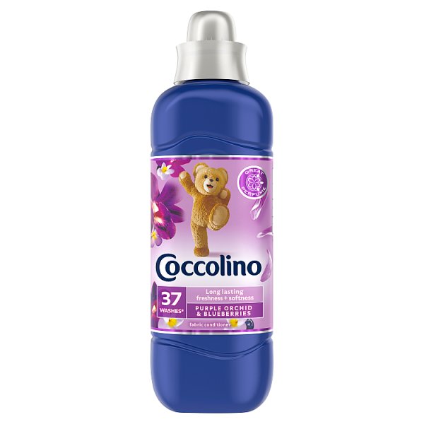 Coccolino Purple Orchid &amp; Blueberries Płyn do płukania koncentrat 925 ml (37 prań)