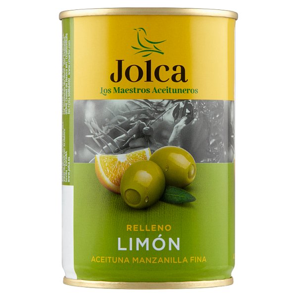 Jolca Oliwki zielone nadziewane cytryną 300 g