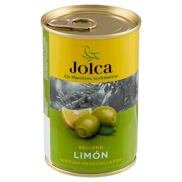 Jolca Oliwki zielone nadziewane cytryną 300 g