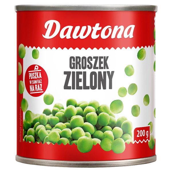 Dawtona Groszek zielony 200 g