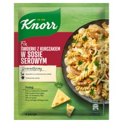 Knorr Fix Świderki z kurczakiem w sosie serowym 45 g