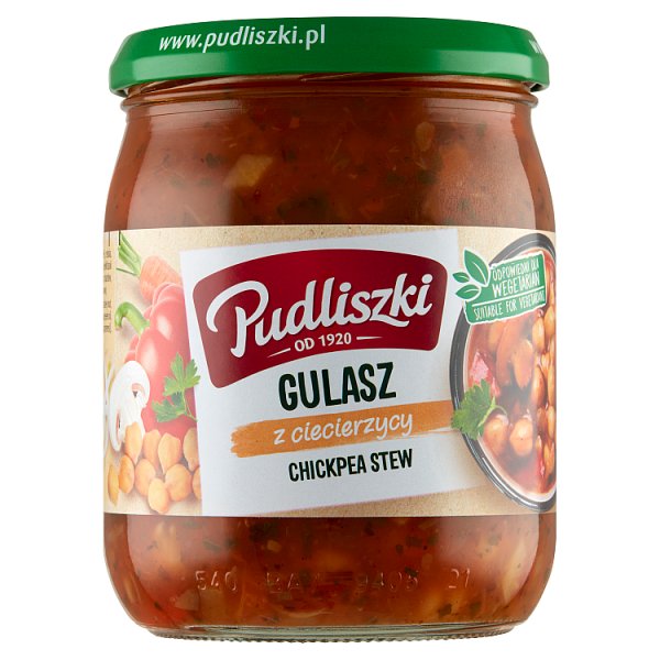 Pudliszki Gulasz z ciecierzycy 500 g