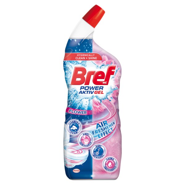 Bref WC Power Activ Gel Flower Środek czyszczący do WC 700 ml