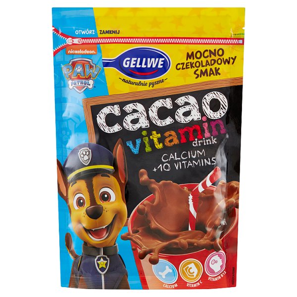 Gellwe Cacao Vitamin Napój kakaowy w proszku 150 g
