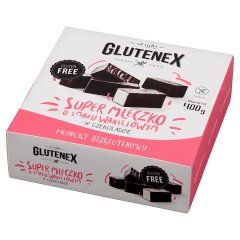 Glutenex Super mleczko o smaku waniliowym w czekoladzie 400 g