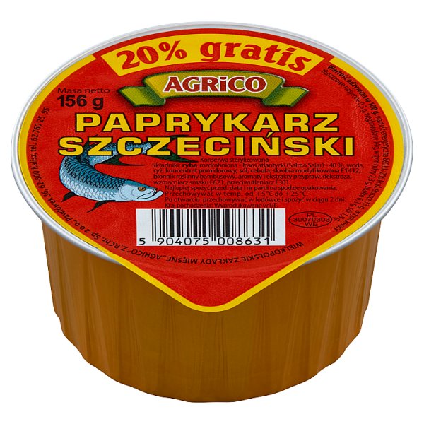 Agrico Paprykarz szczeciński 156 g