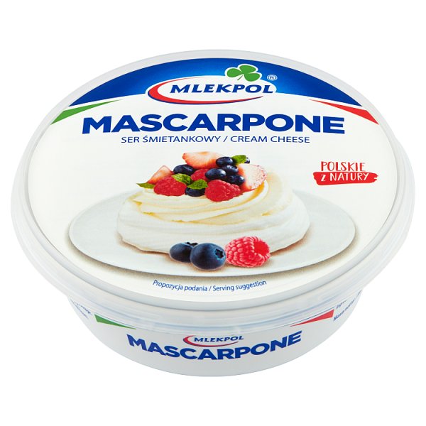 Mlekpol Ser śmietankowy mascarpone 250 g