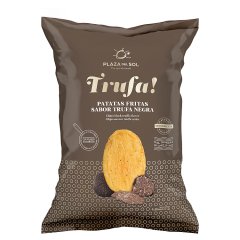 Plaza del Sol Chipsy ziemniaczane o smaku czarnej trufli 115 g