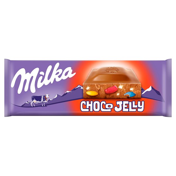 Milka Czekolada mleczna Choco Jelly 250 g