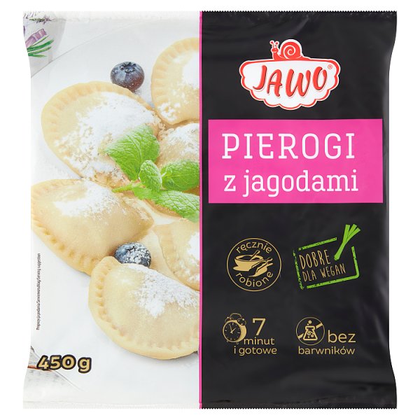 Jawo Pierogi z jagodami 450 g