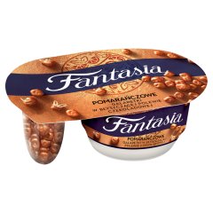 Fantasia Jogurt kremowy pomarańczowe galaretki w błyszczącej polewie czekoladowej 105 g