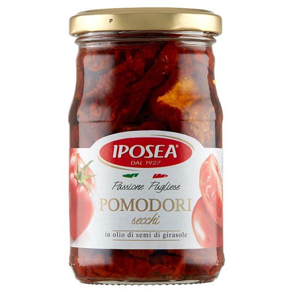 Iposea Suszone pomidory w oleju słonecznikowym 280 g